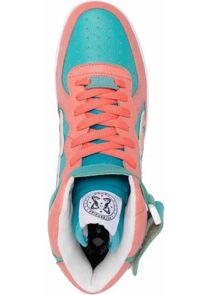 Sneakers ENTERPRISE JAPAN Rocket Mid Sneakers AZURE Barbati (BM 8708295) 4