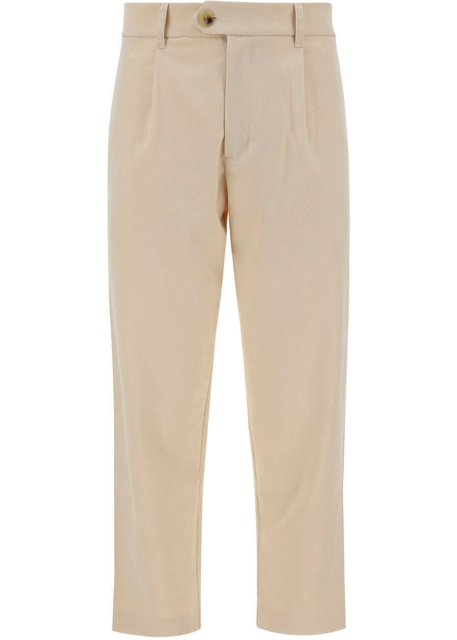 The Silted Company Dave Pants DAVVEIV IVORY