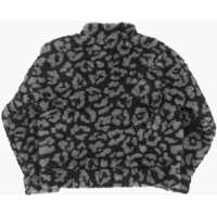 Jachete pentru Baieti - Jachete Converse Leopard Printed Sherpa Jacket Multicolor Baieti (BM 8709654) - B-mall.ro