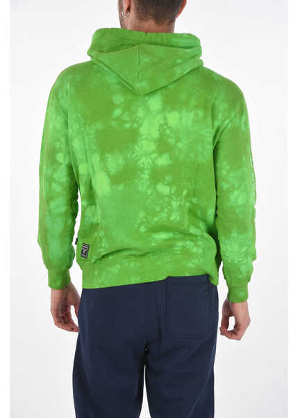 Bluze de trening Converse Printed Hoodie Sweatshirt Green Barbati (BM 8709666) 2