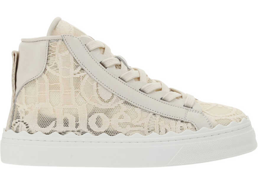 Chloe Chloé Lauren Sneakers CHC21S413D2 MILD BEIGE