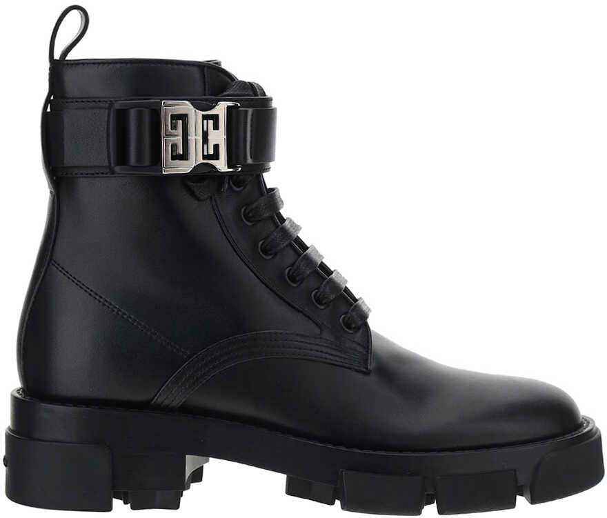 Givenchy Combat Boots BE603PE1AH BLACK