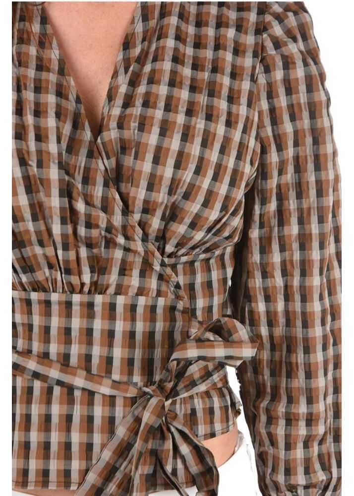 Bluze Baum und Pferdgarten Checked Blouse With Belt Multicolor Femei (BM 8712123) 3