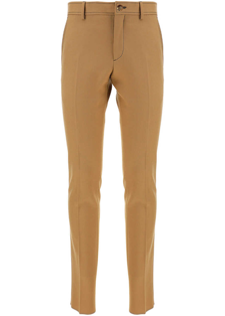 Burberry Slim Pants 8048210 CAMEL