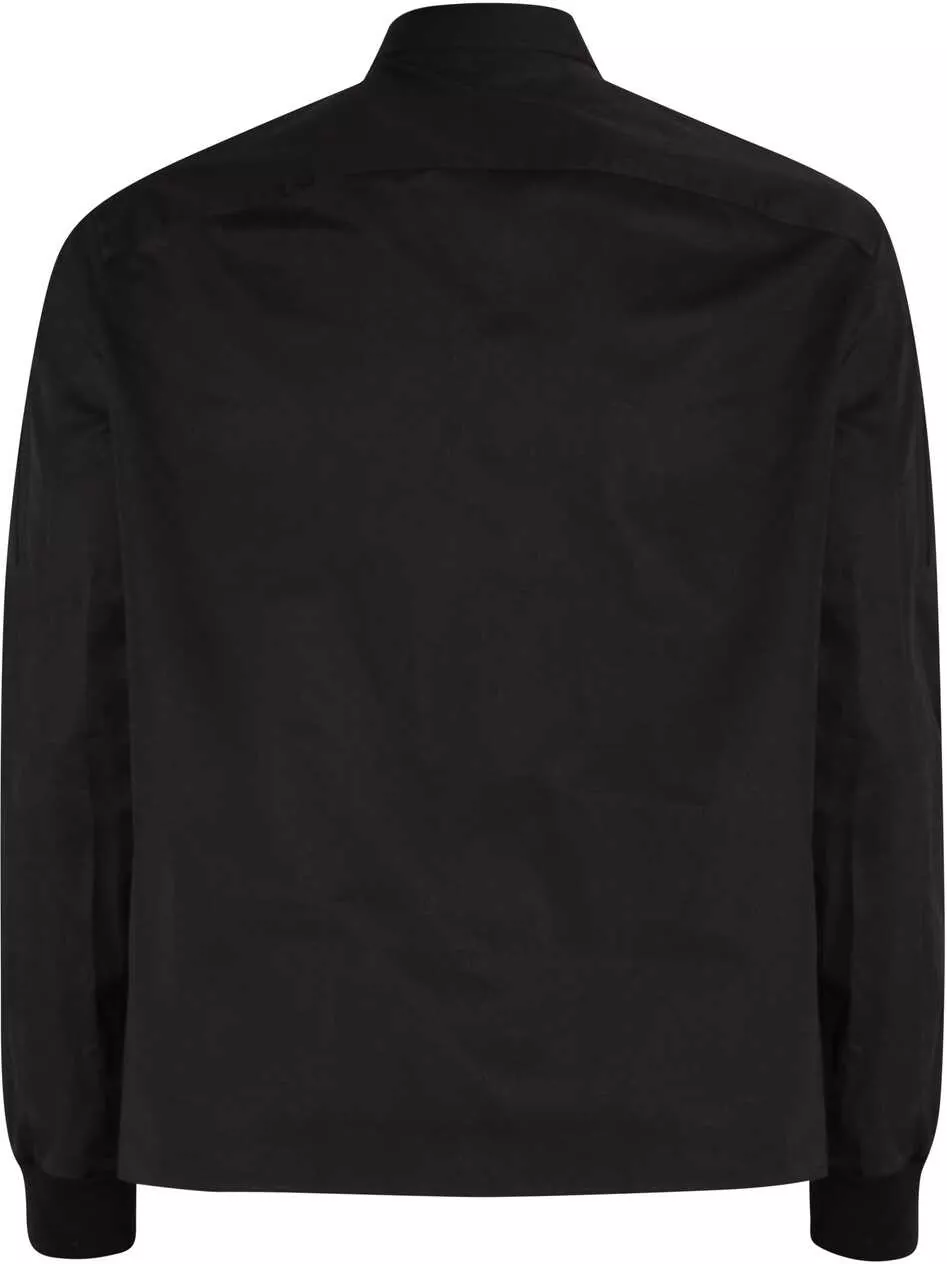 Camasi Neil Barrett Bomber Shirt BCM016-R013C Black Barbati (BM 8713134) 2