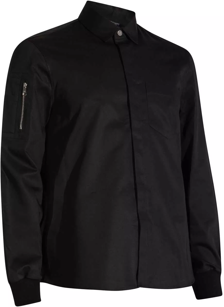Camasi Neil Barrett Bomber Shirt BCM016-R013C Black Barbati (BM 8713134) 3