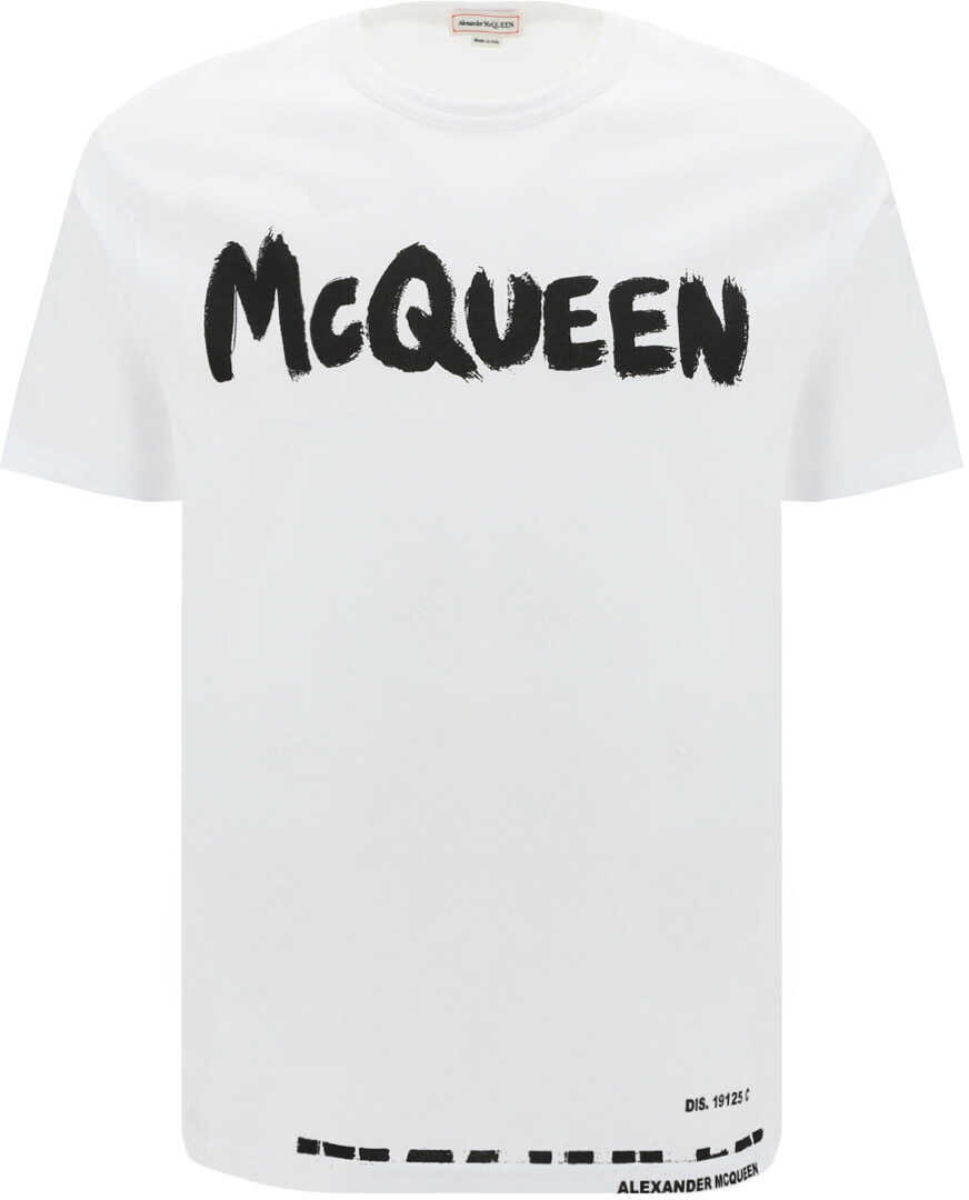 Alexander McQueen T-Shirt 684500QSZ57 WHITE/MIX
