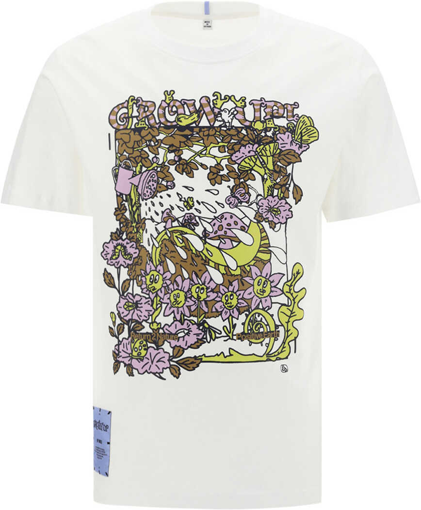 Alexander McQueen T-Shirt 647244RST91 OPTIC WHITE