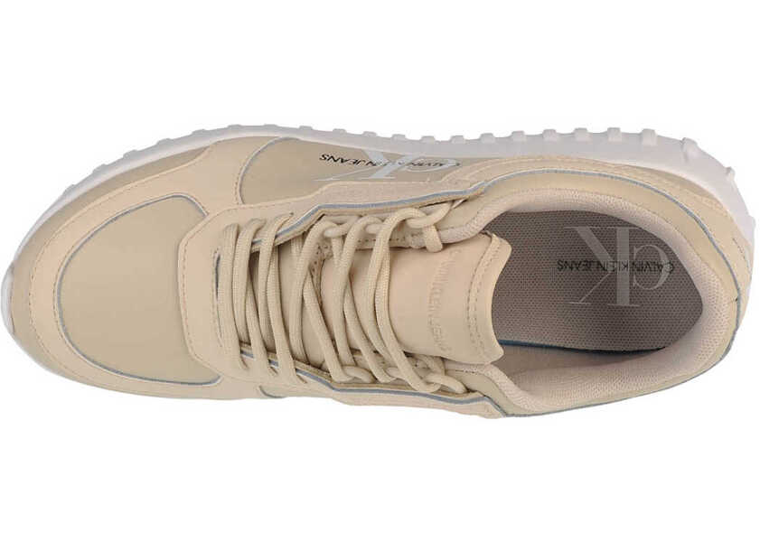 Sneakers Calvin Klein Runner Laceup Beige Femei (BM 8714451) 3