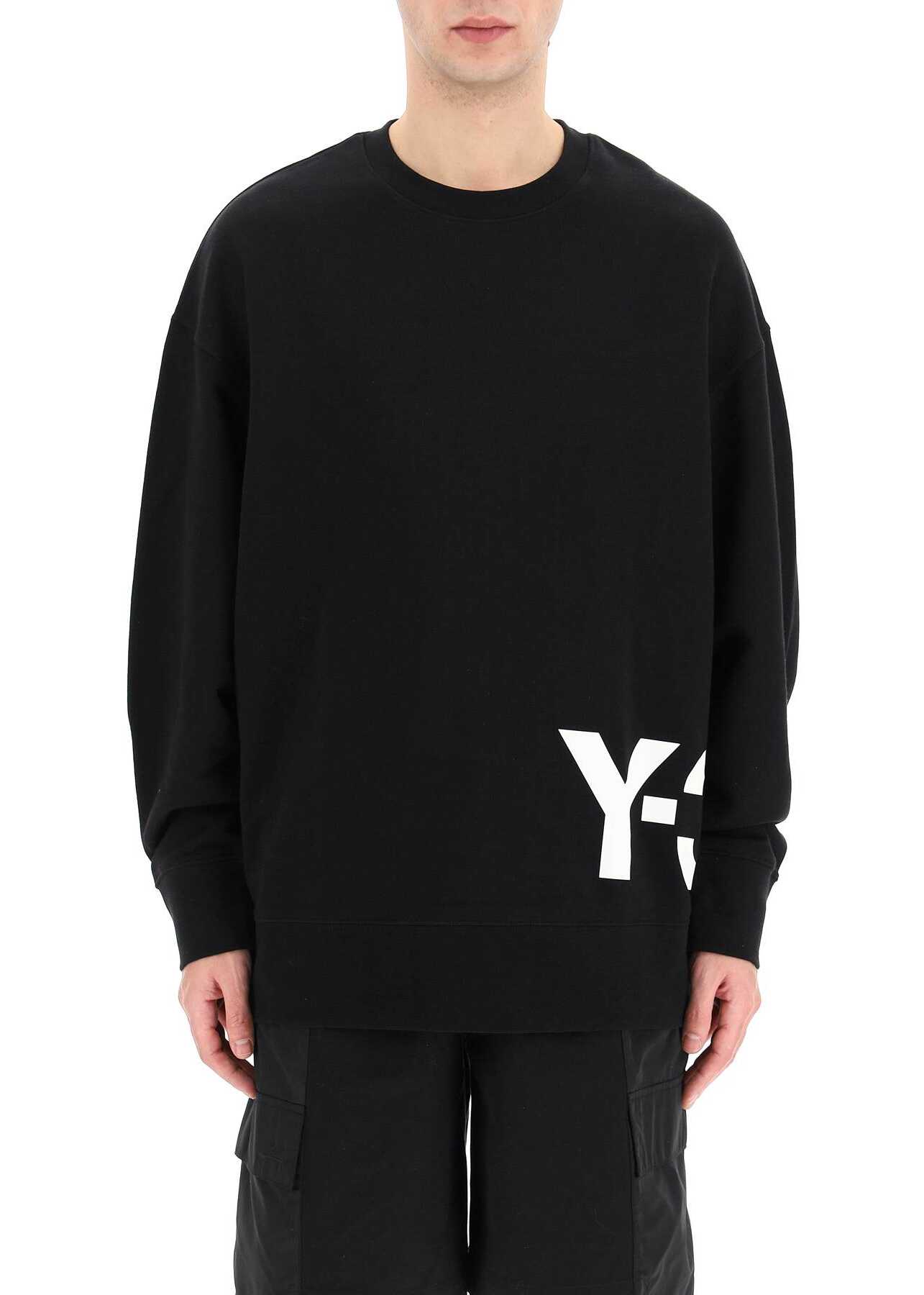 Y-3 Oversized Logo Sweatshirt HG8799 BLACK