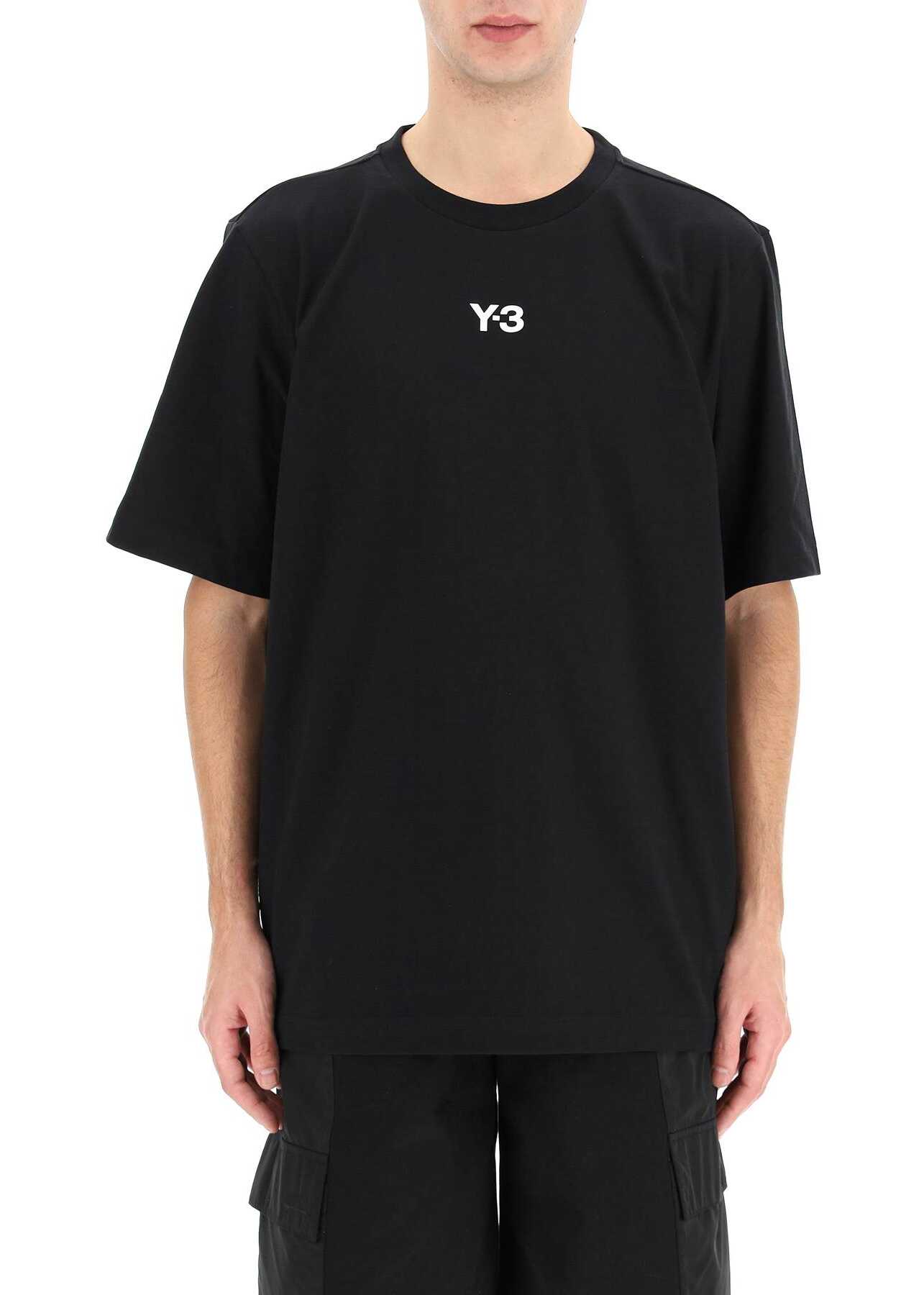 Y-3 Rubberized Logo T-Shirt HG6091 BLACK