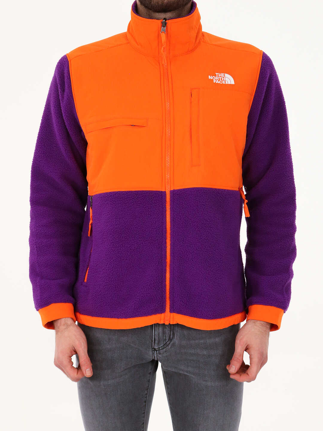 The North Face Denali 2 Orange And Jacket NF0A4QYJ Purple