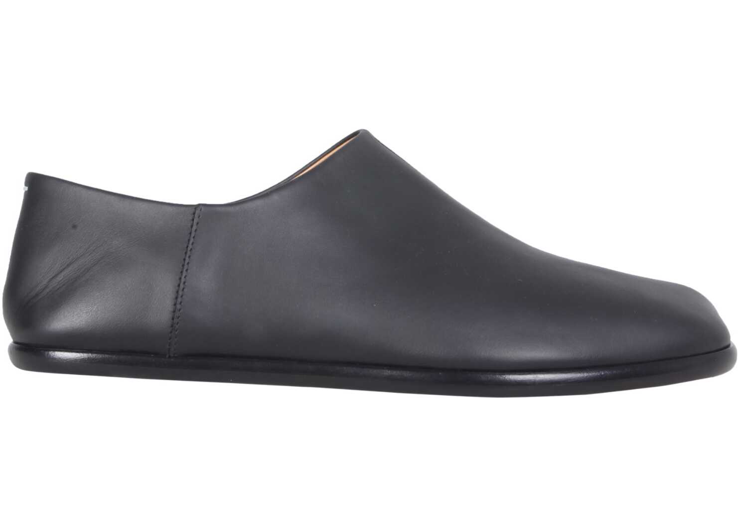 Maison Margiela Flat Tabi Without Laces S57WR0051_PR516T8013 BLACK