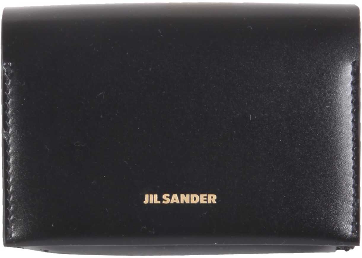 Jil Sander Credit Card Holder JSPU840113_WUS69158N001 BLACK