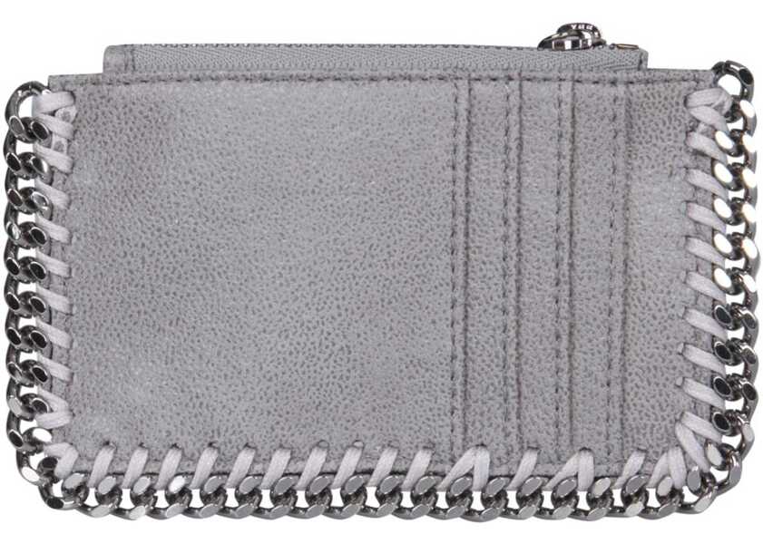 Portofele Stella McCartney Falabella Card Holder GREY Femei (BM 8716200) 3