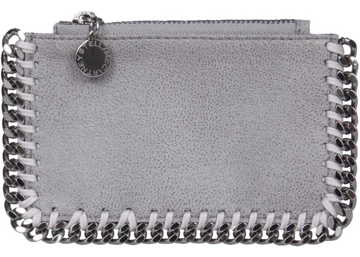 Stella McCartney Falabella Card Holder GREY