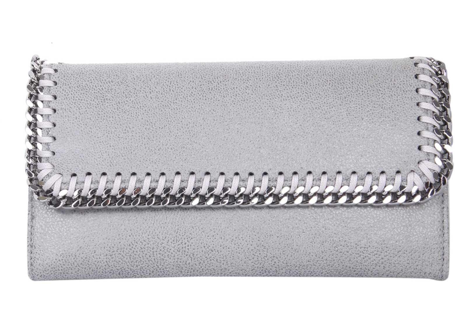 Stella McCartney Falabella Continental Wallet 430999_W91321220 GREY