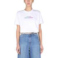 Tricouri T-Shirt With Gel Logo Femei