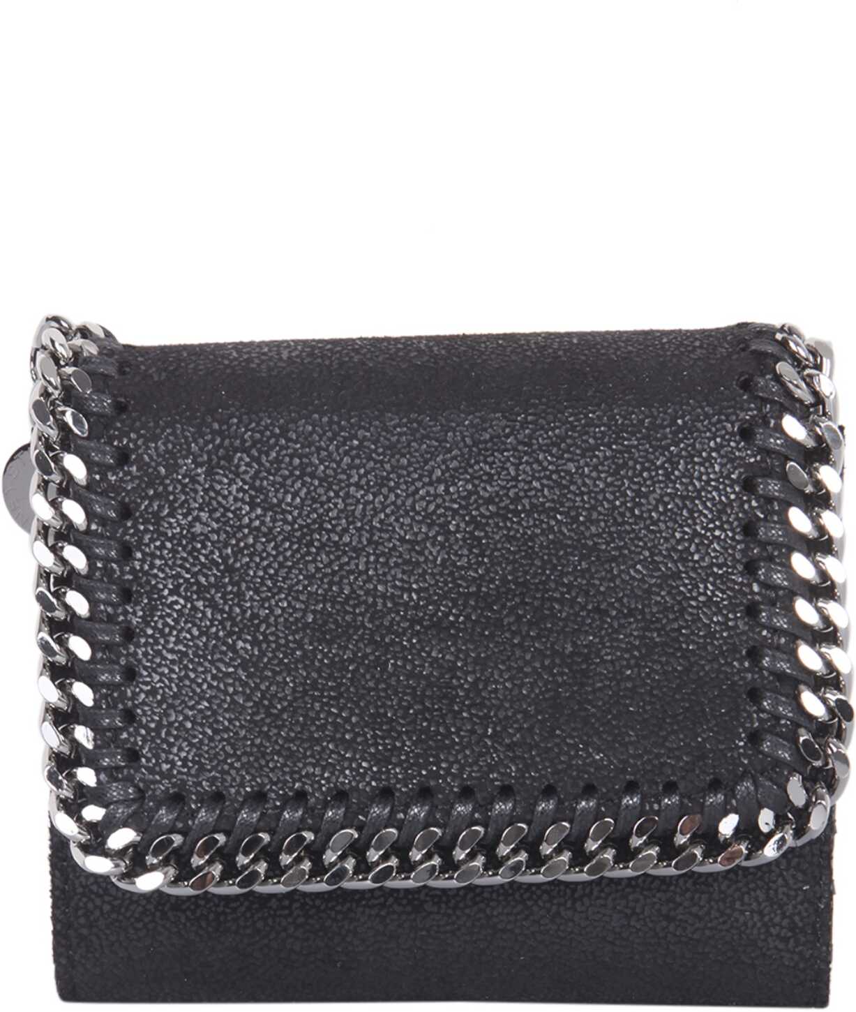 Stella McCartney Small Falabella Wallet 431000_W91321000 BLACK