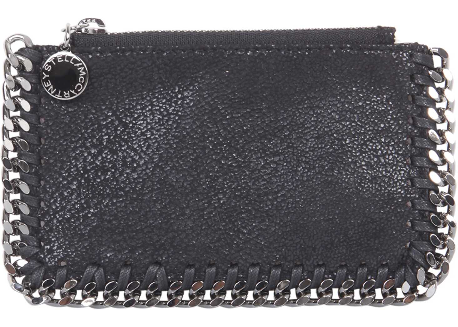 Stella McCartney Falabella Card Holder 422364_W91321000 BLACK