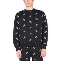 Bluze Sweatshirt With All Over Logo Print Barbati