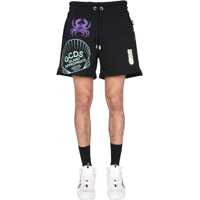 Pantaloni scurti Bermuda With Logo Print Barbati