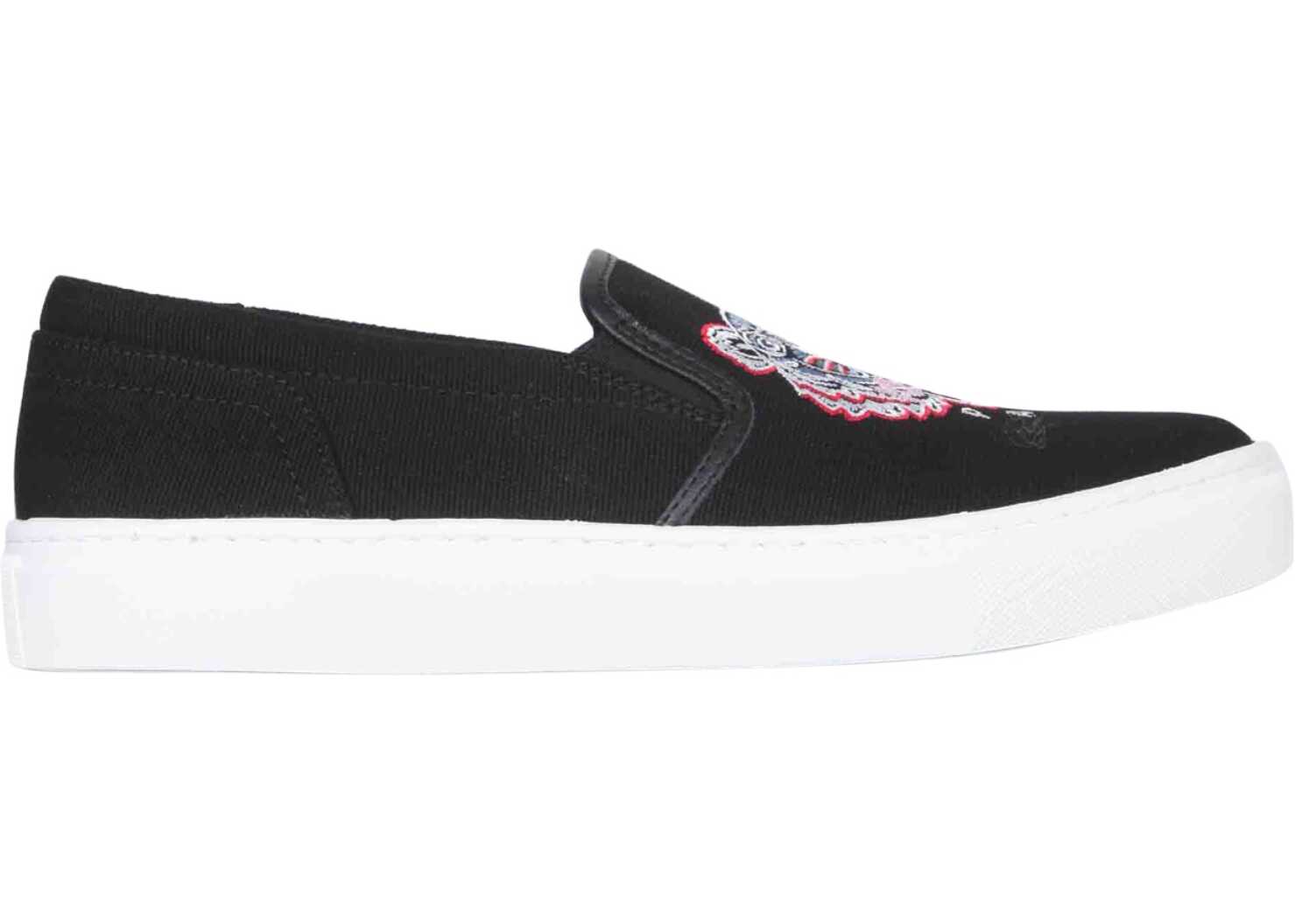 Kenzo K-Skate Slip-On Sneakers FC52SN100_F7199 BLACK