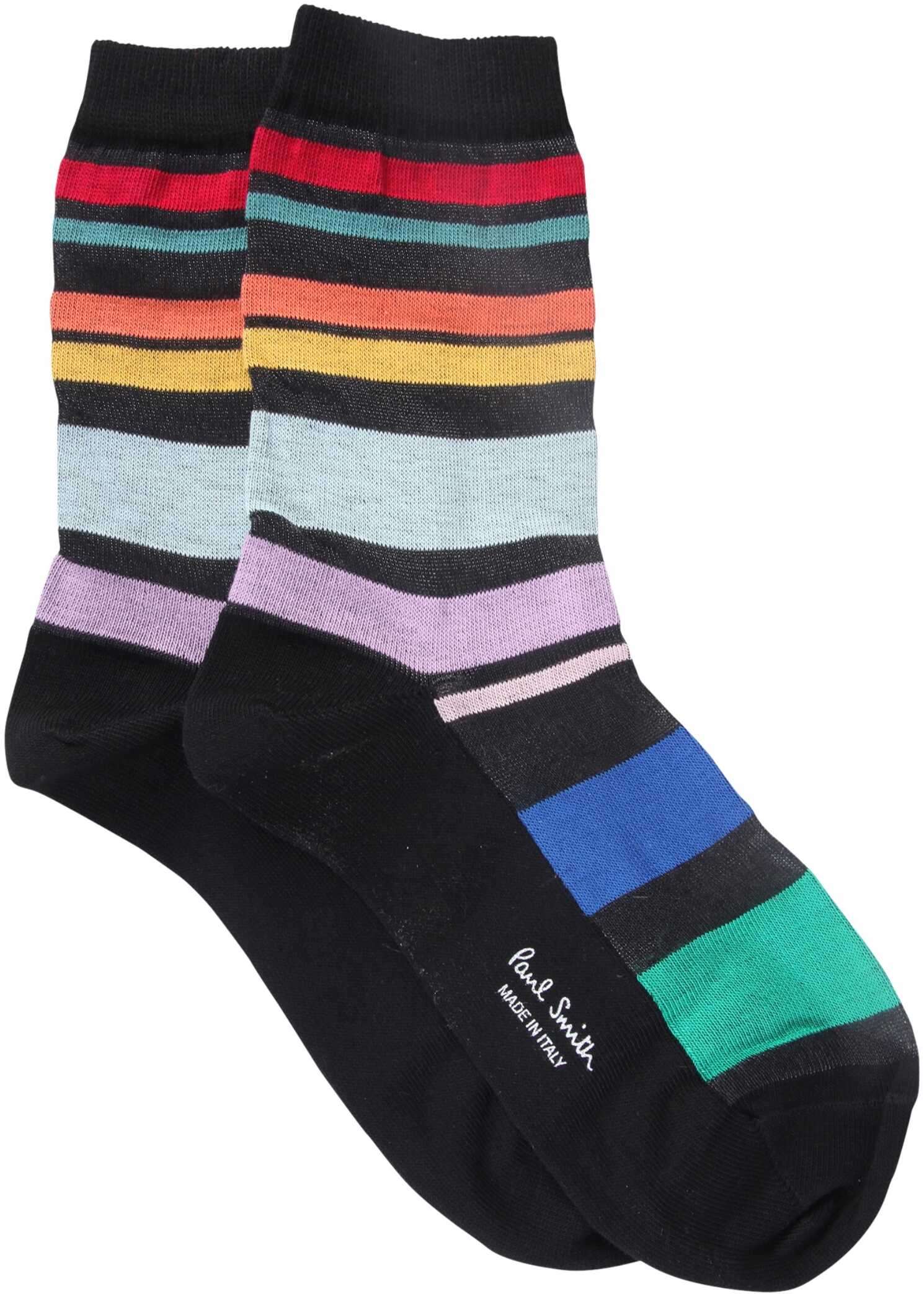 Paul Smith Striped Socks W1A/086MO/HF701_79 BLACK