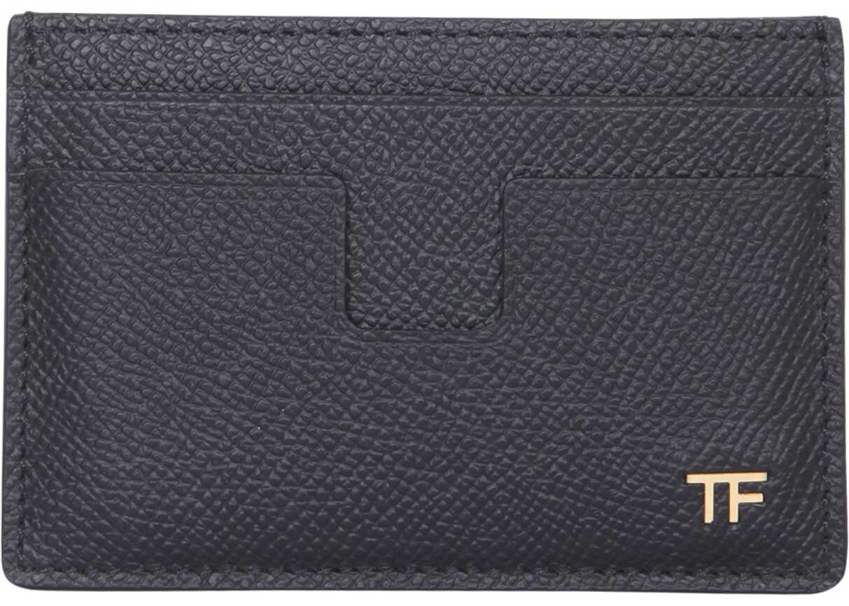 Tom Ford Classic T Line Card Holder YM232T_LCL081U9000 BLACK