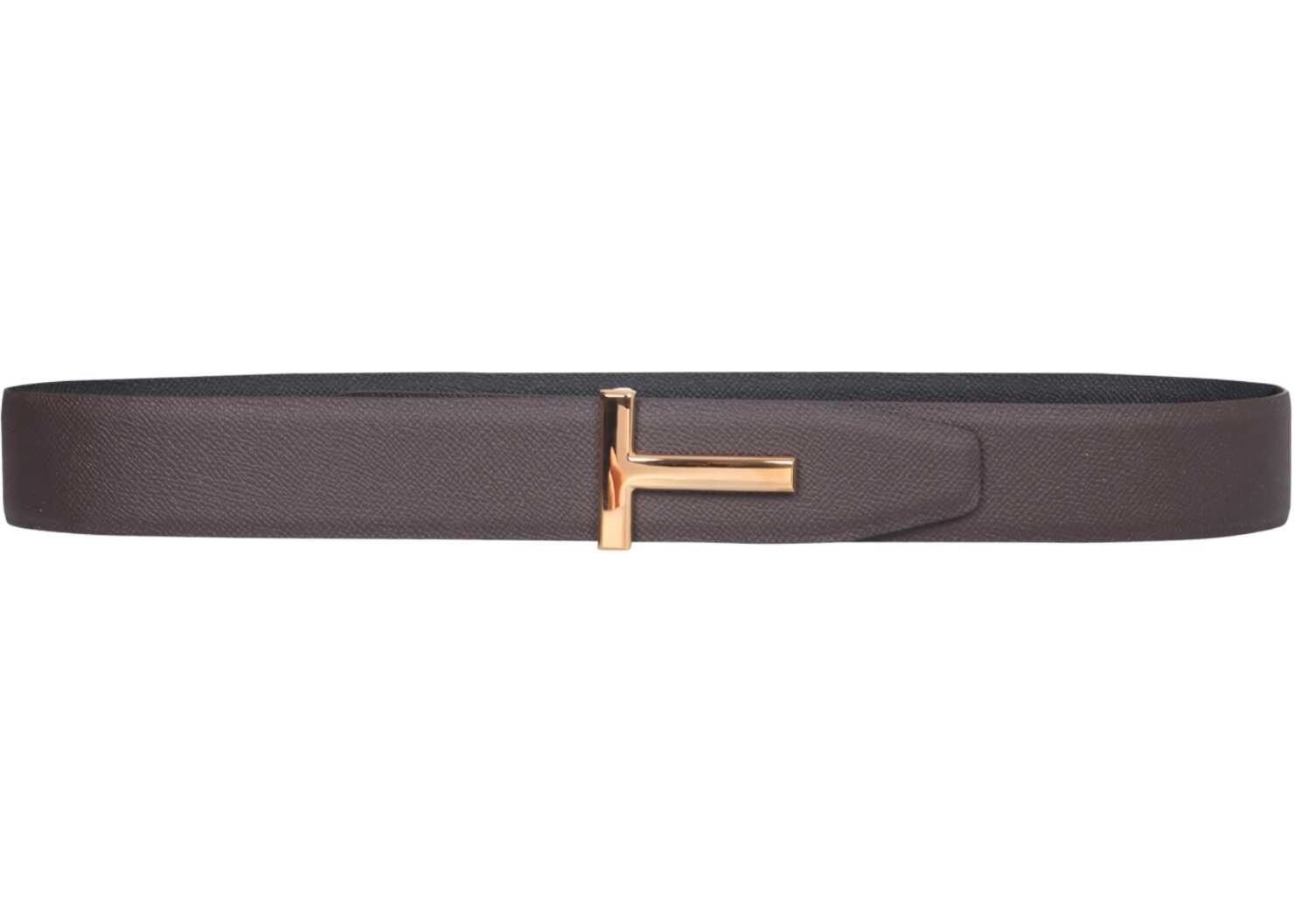 Tom Ford Reversible Belt TB178T_LCL220C7918 BROWN