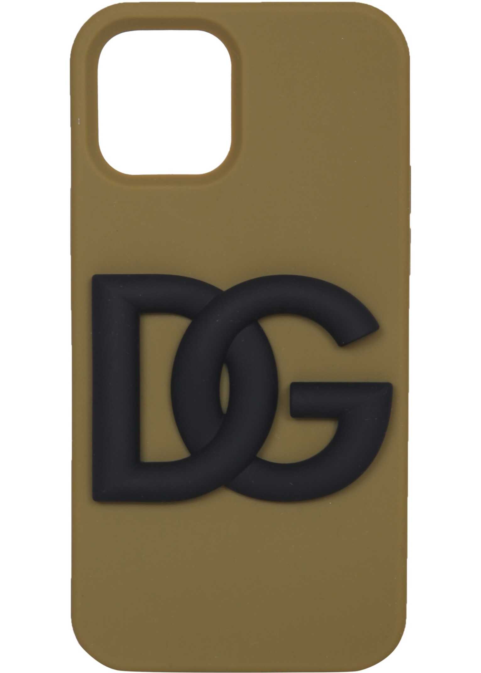 Dolce & Gabbana Iphone 12/12 Pro Cover BP2907_AO9768G591 MILITARY GREEN image