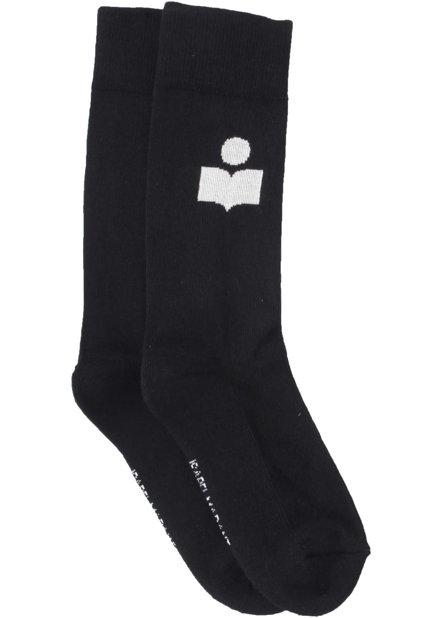 Isabel Marant Siloki Socks CT0111_00M017A01BK BLACK