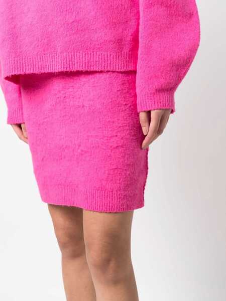 Fuste casual HELMUT LANG Brushed Skirt FUCHSIA Femei (BM 8719191) 5