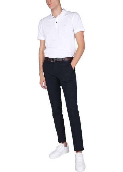 Pantaloni casual Hugo Boss Regular Fit Trousers BLUE Barbati (BM 8719407) 2