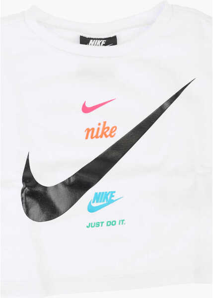 Bluze de trening Nike Printed Crewneck Sweatshirt White Baieti (BM 8719944) 2