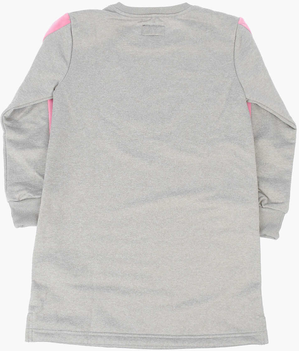 Bluze de trening Converse Chuck Taylor Printed Sweatshirt Gray Baieti (BM 8719947) 3