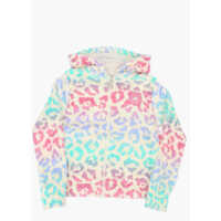 Bluze de trening Leopard Printed Sherpa Sweatshirt Baieti