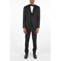 Costume Virgin Wool Cerimonia Academy 3 Pieces Suit Barbati