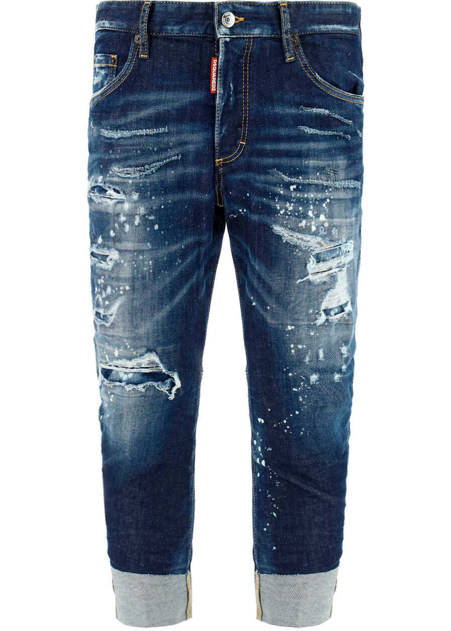 DSQUARED2 Jeans S74LB1054S30789 DARK DENIM BLUE