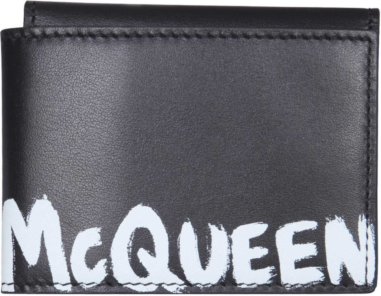 Alexander McQueen Threefold Wallet 683114_1NT0B1070 BLACK