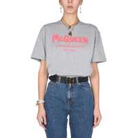 Tricouri T-Shirt With Graffito Logo Print Femei
