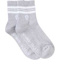 Sosete Socks With Sporty Stripes And Skull Femei