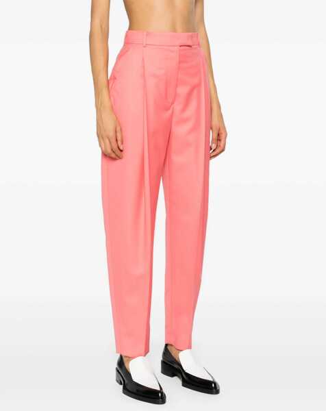 Pantaloni casual Alexander McQueen Pants Peg Leg PINK Femei (BM 8720757) 3