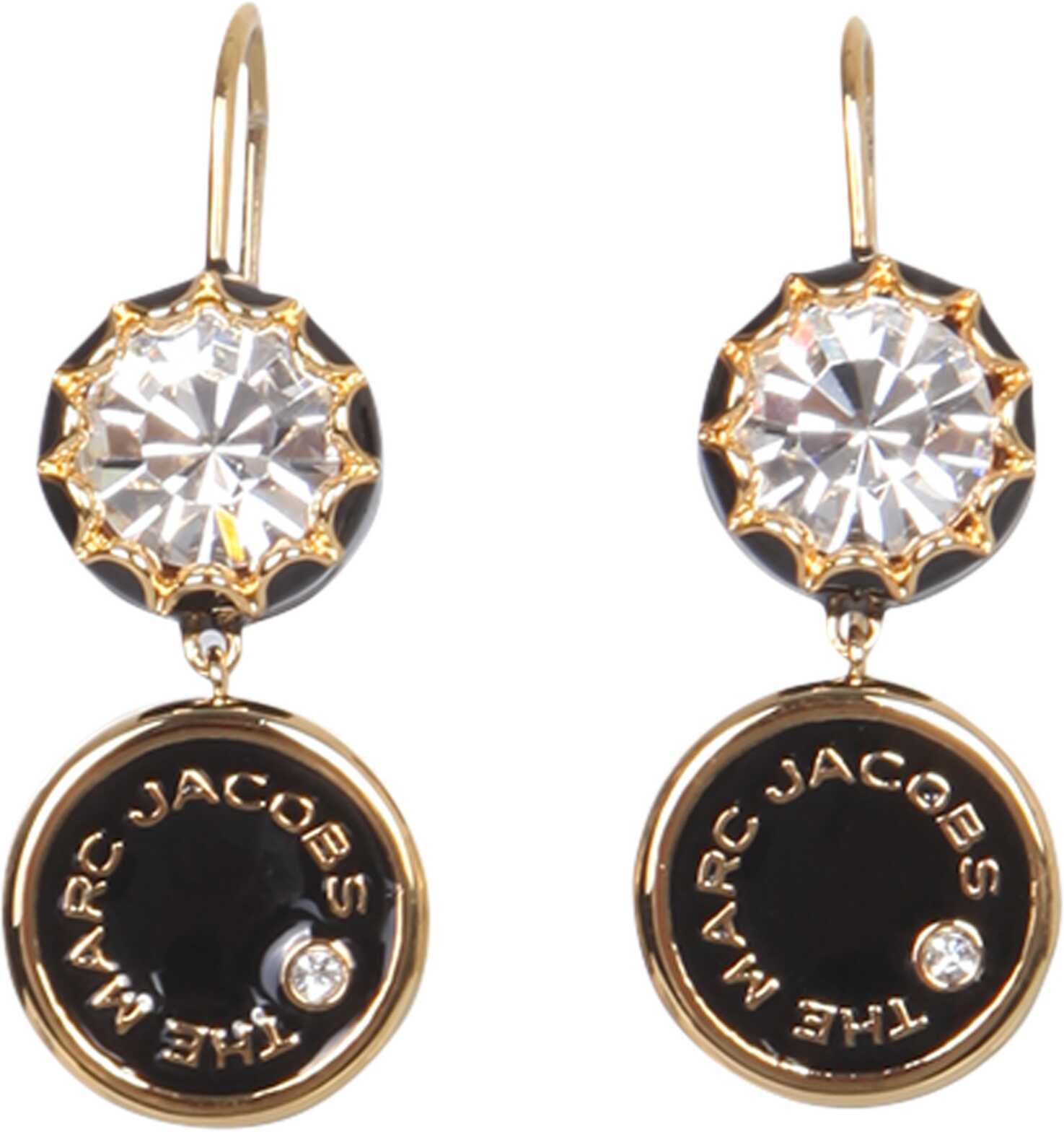 Marc Jacobs The Medallion Drop Earrings J203MT3RE21_001 BLACK image