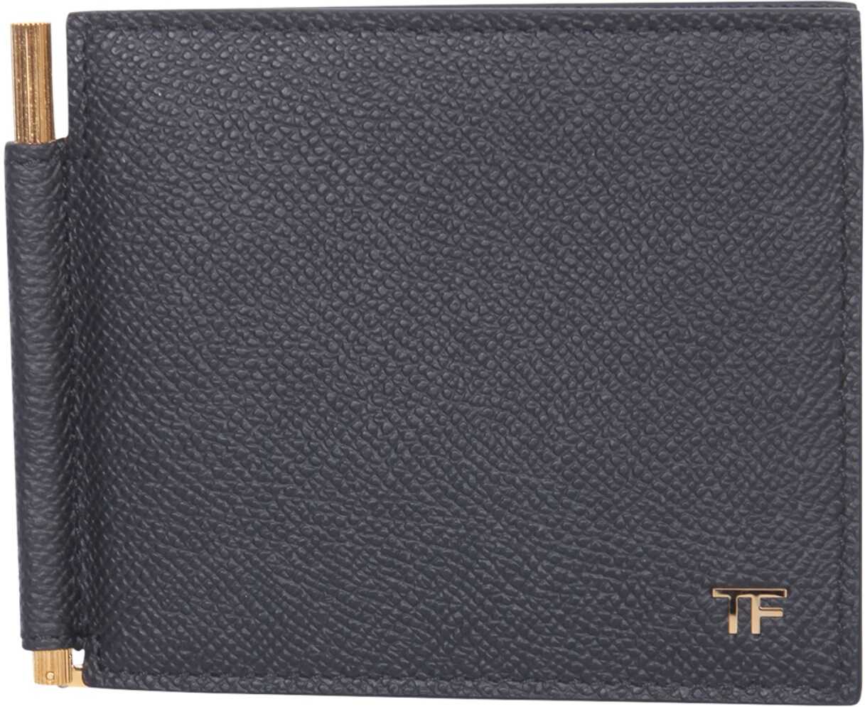 Tom Ford T Line Wallet With Money Clip YM231T_LCL081U9000 BLACK