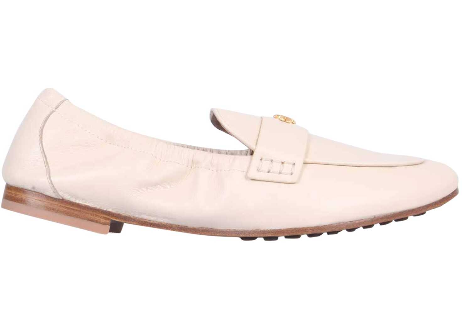 Tory Burch Leather Moccasins 87269_122 WHITE image