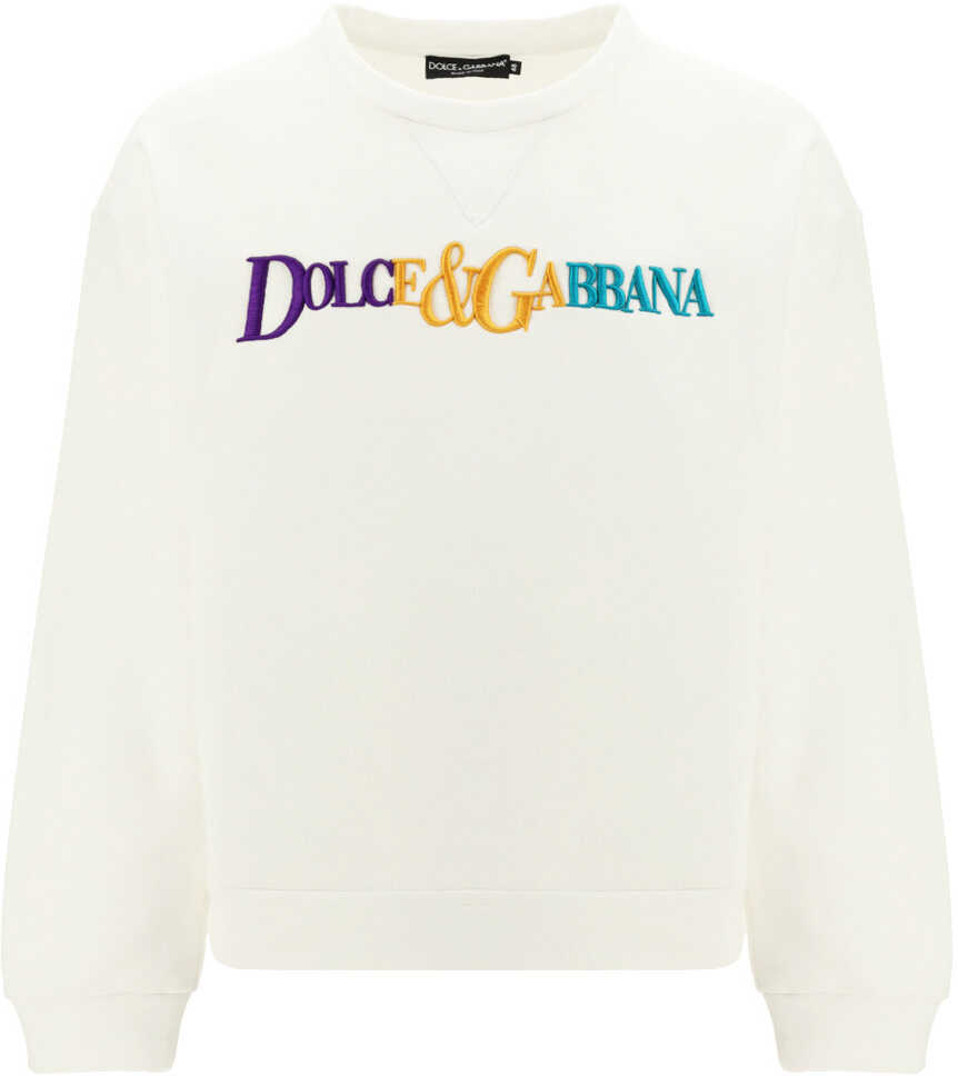 Dolce & Gabbana Sweatshirt G9VU6ZFU77G BIANCO OTTICO image