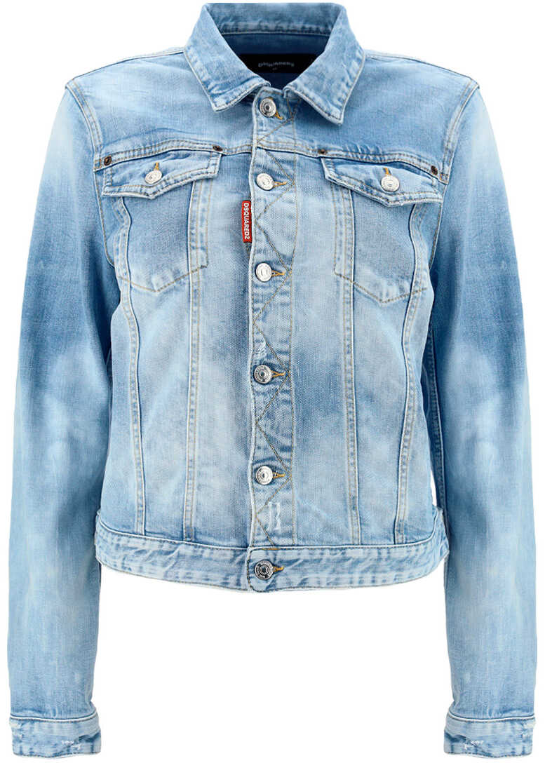 DSQUARED2 Jacket S75AM0892S30663 DENIM BLUE