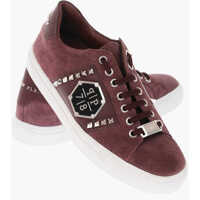 Sneakers Leather Sneakers With Studs Femei