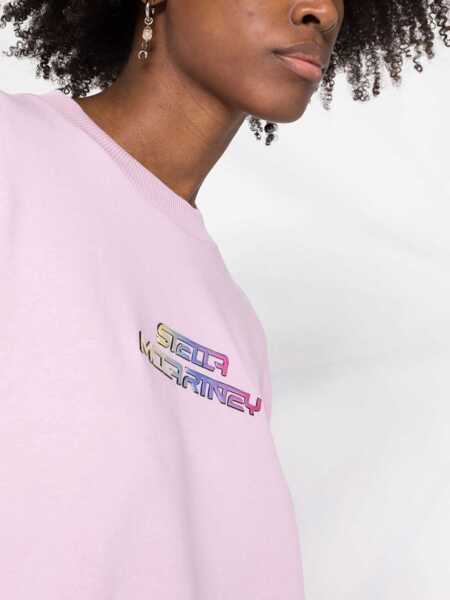 Bluze de trening Stella McCartney Sweatshirt With 3D Logo LILAC Femei (BM 8727906) 5